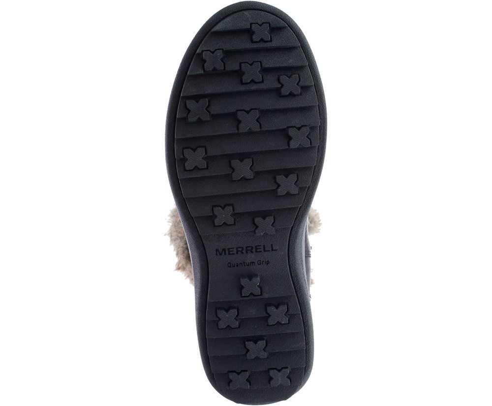 Merrell Boots Black - Snowcreek Tall Polar Waterproof - Womens 46OTIPMUA